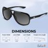 image:imageKastKing Bill Dance Polarized Sport Fishing Sunglasses for Men and Women Ideal for Driving Cycling and RunningUV ProtectionFrame Black  Lens Smoke