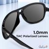 image:imageKastKing Bill Dance Polarized Sport Fishing Sunglasses for Men and Women Ideal for Driving Cycling and RunningUV ProtectionFrame Black  Lens Smoke
