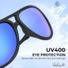 image:imageKastKing Bill Dance Polarized Sport Fishing Sunglasses for Men and Women Ideal for Driving Cycling and RunningUV ProtectionFrame Matte Black  Lens Cobalt  Blue Mirror