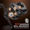 image:imageKastKing Brent Chapman Baitcasting Reel and Rod Combo Tailored Tackle Kits Prespooled Design IM6 Graphite 2Pc Blanks 5  1 Ball Bearings Aluminum Oxide Ringed Stainless Steel Guides EVA Handles