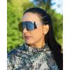image:imageKastKing Etowah Polarized Sports Fishing Sunglasses With PuriVex Protective Lens Coating Rimless Wrap Design Men WomenA Gloss Crystal Frame  Copper Silver Mirror