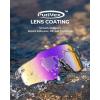 image:imageKastKing Etowah Polarized Sports Fishing Sunglasses With PuriVex Protective Lens Coating Rimless Wrap Design Men WomenB Gloss Crystal Frame  Smoke Lavender Mirror