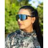 image:imageKastKing Etowah Polarized Sports Fishing Sunglasses With PuriVex Protective Lens Coating Rimless Wrap Design Men WomenD Gloss Smoke Crystal Frame  Granite Smoke Black Mirror