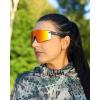 image:imageKastKing Etowah Polarized Sports Fishing Sunglasses With PuriVex Protective Lens Coating Rimless Wrap Design Men WomenH Matte Smoke Crystal Frame  Copper Burgundy Mirror