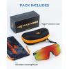 image:imageKastKing Etowah Polarized Sports Fishing Sunglasses With PuriVex Protective Lens Coating Rimless Wrap Design Men WomenH Matte Smoke Crystal Frame  Copper Burgundy Mirror