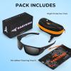 image:imageKastKing Gauley Polarized Sunglasses With PuriVex Protective Lens CoatingUV 400 and Wrap Design Sport Fishing SunglassesA Matte Black Frame  Smoke