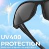 image:imageKastKing Gauley Polarized Sunglasses With PuriVex Protective Lens CoatingUV 400 and Wrap Design Sport Fishing SunglassesA Matte Black Frame  Smoke