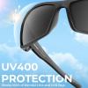 image:imageKastKing Gauley Polarized Sunglasses With PuriVex Protective Lens CoatingUV 400 and Wrap Design Sport Fishing SunglassesB Smoke Crystal Frame  Smoke