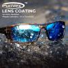 image:imageKastKing Gauley Polarized Sunglasses With PuriVex Protective Lens CoatingUV 400 and Wrap Design Sport Fishing SunglassesJ Dark Brown Texture Frame  Blue Ocean