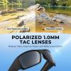 image:imageKastKing Iditarod Polarized Sport SunglassesPuriVex Protective Lens Coating Fishing Sunglasses For Driving Cycling RunningA Matte Black Frame  Smoke Lens