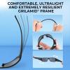 image:imageKastKing Iditarod Polarized Sport SunglassesPuriVex Protective Lens Coating Fishing Sunglasses For Driving Cycling RunningJ Dark Gray Texture Frame  Blue Ocean Lens