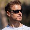 image:imageKastKing Kateel Sport Sunglasses Full Wrap Design PuriVex Protective Coating Lightweight Grilamid Frame UV ProtectionA Frame Gloss BlackLens Smoke