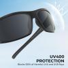 image:imageKastKing Kateel Sport Sunglasses Full Wrap Design PuriVex Protective Coating Lightweight Grilamid Frame UV ProtectionC Frame GrayLens Brown Mirror