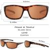 image:imageKastKing Kateel Sport Sunglasses Full Wrap Design PuriVex Protective Coating Lightweight Grilamid Frame UV ProtectionE Frame Gloss DemiLens Copper