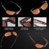 image:imageKastKing Kateel Sport Sunglasses Full Wrap Design PuriVex Protective Coating Lightweight Grilamid Frame UV ProtectionE Frame Gloss DemiLens Copper