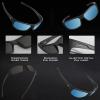 image:imageKastKing Kateel Sport Sunglasses Full Wrap Design PuriVex Protective Coating Lightweight Grilamid Frame UV ProtectionG Frame Matte BlackoutLens Smoke  Ice Mirror