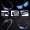 image:imageKastKing Kateel Sport Sunglasses Full Wrap Design PuriVex Protective Coating Lightweight Grilamid Frame UV ProtectionH Frame Gloss Tal GrayLens Smoke  Ocean Mirror