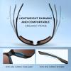 image:imageKastKing Osage Polarized Sport Sunglasses for Men and Women Ideal for Driving Fishing Cycling Running UV ProtectionFrame Black Lens Green Mirror