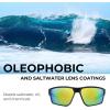 image:imageKastKing Osage Polarized Sport Sunglasses for Men and Women Ideal for Driving Fishing Cycling Running UV ProtectionFrame Black Lens Green Mirror