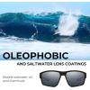 image:imageKastKing Osage Polarized Sport Sunglasses for Men and Women Ideal for Driving Fishing Cycling Running UV ProtectionFrame Black Lens Smoke