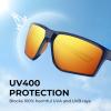 image:imageKastKing Osage Polarized Sport Sunglasses for Men and Women Ideal for Driving Fishing Cycling Running UV ProtectionFrame Blue Lens Orange Mirror