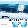 image:imageKastKing Osage Polarized Sport Sunglasses for Men and Women Ideal for Driving Fishing Cycling Running UV ProtectionFrame Gloss Smoke Crystal Lens Ice Blue Mirror