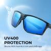 image:imageKastKing Osage Polarized Sport Sunglasses for Men and Women Ideal for Driving Fishing Cycling Running UV ProtectionFrame Gloss Tal Gray Lens Blue Ocean Mirror