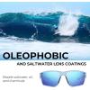 image:imageKastKing Osage Polarized Sport Sunglasses for Men and Women Ideal for Driving Fishing Cycling Running UV ProtectionFrame Gloss Tal Light Blue Lens Ice Blue Mirror