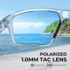 image:imageKastKing Osage Polarized Sport Sunglasses for Men and Women Ideal for Driving Fishing Cycling Running UV ProtectionFrame Gloss Tal Light Blue Lens Ice Blue Mirror