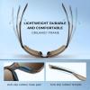 image:imageKastKing Osage Polarized Sport Sunglasses for Men and Women Ideal for Driving Fishing Cycling Running UV ProtectionFrame Gray Lens Brown