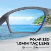 image:imageKastKing Osage Polarized Sport Sunglasses for Men and Women Ideal for Driving Fishing Cycling Running UV ProtectionFrame Matte Smoke Crystal Lens Blue Ocean Mirror