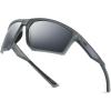 image:imageKastKing Osage Polarized Sport Sunglasses for Men and Women Ideal for Driving Fishing Cycling Running UV ProtectionFrame Smoke Crystal Lens Smoke