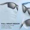 image:imageKastKing Osage Polarized Sport Sunglasses for Men and Women Ideal for Driving Fishing Cycling Running UV ProtectionFrame Smoke Crystal Lens Smoke