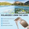 image:imageKastKing Skidaway Polarized Sport Sunglasses for Men and WomenIdeal for Driving Fishing Cycling and RunningUV ProtectionFrame Gloss Gray Crystal  Lens Brown