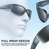 image:imageKastKing Skidaway Polarized Sport Sunglasses for Men and WomenIdeal for Driving Fishing Cycling and RunningUV ProtectionFrame Gloss Smoke Crystal  Lens Smoke