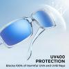 image:imageKastKing Skidaway Polarized Sport Sunglasses for Men and WomenIdeal for Driving Fishing Cycling and RunningUV ProtectionFrame Gloss Tal Light Blue  Lens Smoke  Ice Blue Mirror