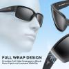 image:imageKastKing Skidaway Polarized Sport Sunglasses for Men and WomenIdeal for Driving Fishing Cycling and RunningUV ProtectionFrame Matte Black  Lens Smoke