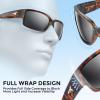 image:imageKastKing Skidaway Polarized Sport Sunglasses for Men and WomenIdeal for Driving Fishing Cycling and RunningUV ProtectionFrame Matte Demi  Lens Smoke