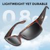image:imageKastKing Skidaway Polarized Sport Sunglasses for Men and WomenIdeal for Driving Fishing Cycling and RunningUV ProtectionFrame Matte Demi  Lens Smoke