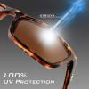 image:imageKastKing Toccoa Polarized Sport Sunglasses for Men and WomenIdeal for Driving Fishing Cycling and RunningUV ProtectionE Frame Matte DemiLens Brown