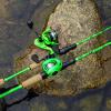 image:imageKastKing Zephyr Dualtip Fishing Rod amp Reel Combo Dual Tips Section for Different Powers IM6 Graphite 2Pc Blanks KastFlex Technology Rubber Cork Handle Integrate Hook Keeper 11 ModelsSpin 66 Ml M Dualtip Rod 2000 Reel