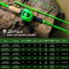image:imageKastKing Zephyr Dualtip Fishing Rod amp Reel Combo Dual Tips Section for Different Powers IM6 Graphite 2Pc Blanks KastFlex Technology Rubber Cork Handle Integrate Hook Keeper 11 ModelsCast 70 M Mh Dualtip Rod  Right Handed