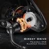 image:imageKastKing Zephyr Spinning Reels  7161 BB  Carbon Fiber Drag  Stainless Steel Shaft  Aluminum amp CNC Spool  BlackGreenOrange  Sizes 5001000 SFS  ICE Fishing Ready ReelsFinesseOrange