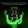 image:imageKastKing Zephyr Spinning Reels  7161 BB  Carbon Fiber Drag  Stainless Steel Shaft  Aluminum amp CNC Spool  BlackGreenOrange  Sizes 5001000 SFS  ICE Fishing Ready ReelsStandardGreen