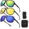 image:imageKastKing Bill Dance Mulberry Creek 3 Shades of Fishing Sunglasses Kit Polarized UV400 Protection Oleophobic Coating Tailored to Bright Sun Partly Cloudy and Low Light Conditions