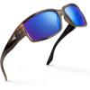 Frame: Gloss Tal Brown / Lens: Smoke - Blue Ocean Mirror
