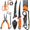 image:imageKastKing SteelStream Fishing Tool Set Fishing Gear  Corrosion Resistant Fishing Pliers Fillet Knife Fishing Scissors Fish Lip Gripper MultiFunctional Jaw Fishing Gifts for Men