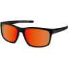 image:imageKastKing Toccoa Polarized Sport Sunglasses for Men and WomenIdeal for Driving Fishing Cycling and RunningUV ProtectionH Frame Gloss BlackLens Amber Base Scarlet