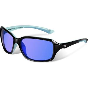 image:imageKastKing Alanta Polarized Sunglasses With PuriVex Protective Lens CoatingUV400 Women Sunglasses for Cycling Driving FishingH Gloss Black Frame  Blue Mirror