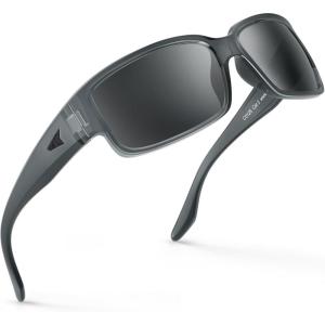 image:imageKastKing Skidaway Polarized Sport Sunglasses for Men and WomenIdeal for Driving Fishing Cycling and RunningUV ProtectionFrame Gloss Smoke Crystal  Lens Smoke